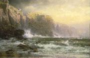 William Trost Richards The League Long Breakers Thundering on the Reef Sweden oil painting artist